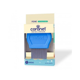 Peine Coronet Para Pediculosis Con Mango Plástico 1 Unidad