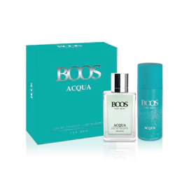 Boos Acqua Fragancia Eau De Toilette X100Ml + Desodorante X150Ml