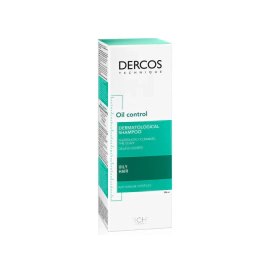 Vichy Dercos Shampoo Sebo Corrector Oil Control X 200Ml