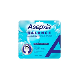 Asepxia Mascarilla Balance 1 Unidad