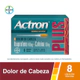 Actron Plus Rápida Acción Ibuprofeno 400mg + Cafeina x8 Cápsulas Blandas