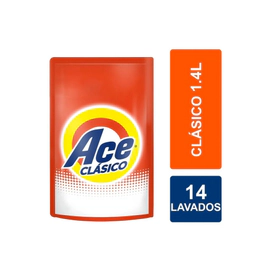 Jabón Liquido Ace Pouch Clásico X1400Ml