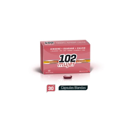 102 Suplemento Dietario X 30 Cps Mujer Y Belleza