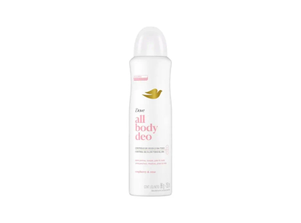 Desodorante en Aerosol Dove All Body Raspberry x150ml