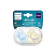 Chupete Avent Ultra Air Deco 0-6M Amarillo y Celeste x2