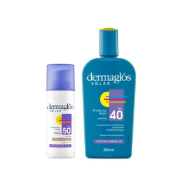 Dermaglós Combo Protección Solar Corporal Y Facial Tono 2 Medio