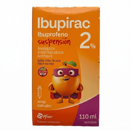 Ibupirac Suspension 2% Jarabe x 110 ml