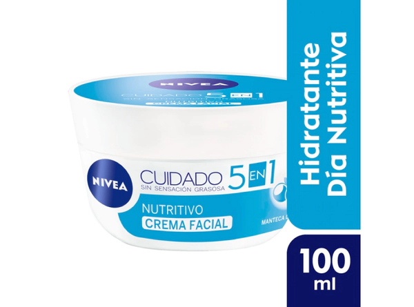 Crema Facial Nivea Cuidado Nutritivo x100ml