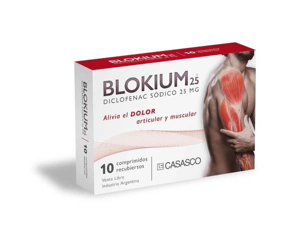 Blokium Antiinflamatorio X10 comprimidos