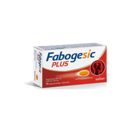 Fabogesic Plus Ibuprofeno 400 Mg 10 Cápsulas