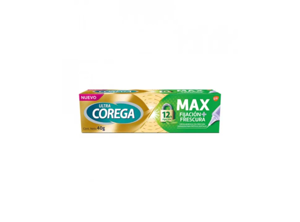 Apósitos Adhesivos Corega Maxima Fijacion y Frescura x40gr