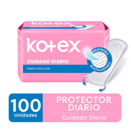Protector diario  cuidado diario (100 unidades)