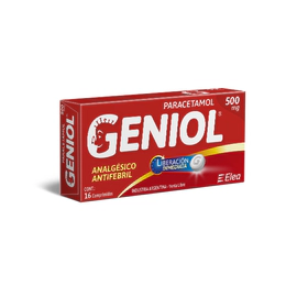 Geniol 500 Mg 16 Comprimidos