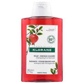 Klorane Shampoo Granada Color Intenso Para Cabellos Teñidos 200 Ml