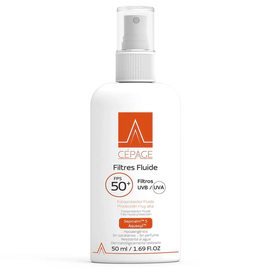 Protector Solar Cepage Solar FPS50+ Fluido Facial x 50 ml