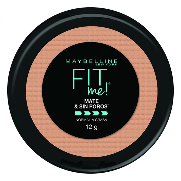 Polvo compacto fit me matte 12 gr