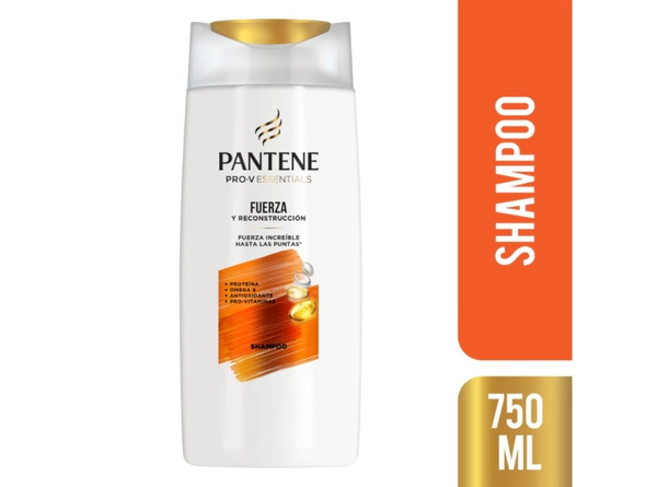 Shampoo Pantene Fuerza y reconstrucción x750ml