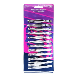Lisfar Hs457 Pinza Para Depilar 12 Unidades