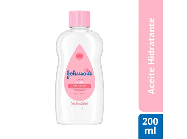 Aceite Para Bebe Johnson Baby Puro x200ml