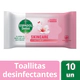 Toallas antibacteriales skincare (10 unidades)