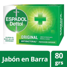 Jabón De Tocador Antibacterial Original 80 Gr