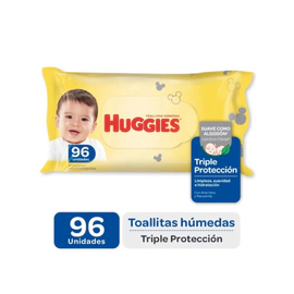 Toallas Humedas Huggies Clasico Y Cotidiano X96Un