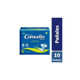 Comodin Ultra Juvenil Pañal Anatómico Chico 10 Un