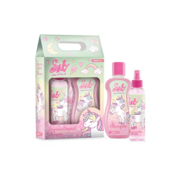 Sally Unicornio Set Valija Body Splash 125 Ml + Shampoo 200 Ml