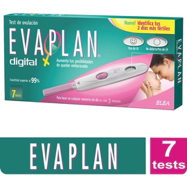 Evaplan Digital Ovulación Dias Fertiles 7 Tests