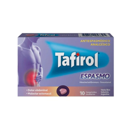 Tafirol Espasmo 10 Comprimidos