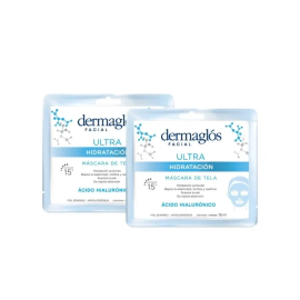 Pack 2 Dermaglós Ultra Hidratación Máscara De Tela