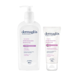 Dermaglós Combo Hidratación Corporal Emulsión Y Crema Manos