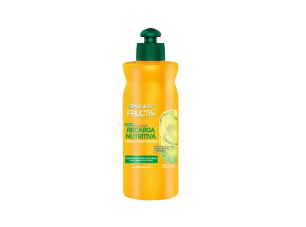 Crema Para Peinar Fructis Oil Repair Recarga Nutritiva 250 Ml