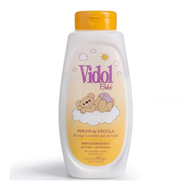 Vidol Bebé Polvo En Fécula Hipoalergénico Tarro 200g