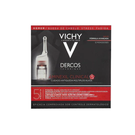 Tratamiento Capilar Vichy Dercos Aminexil Clinical 5 Homme 6 Ml
