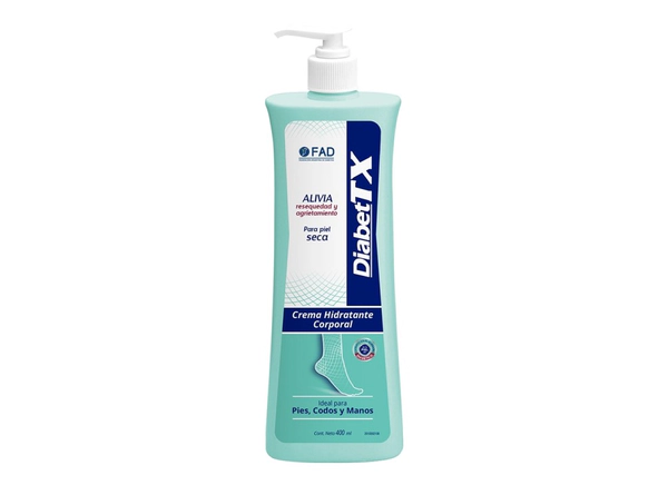 DiabetTX Crema Corporal Hidratante 400 ml