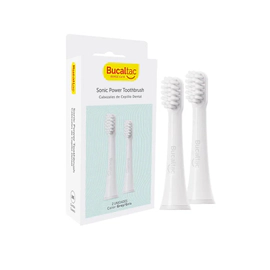 Cabezales de cepillo dental sonic power toothbrush gris x 2