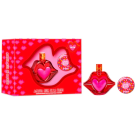 Set Agatha Ruiz De La Prada Beso Edt 100Ml + Balsamo De Labios 15 Gr