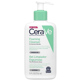 Cerave Foaming Cleanser Gel Limpiador Espumoso 236 Ml