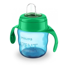 Avent Vaso Con Boquilla Y Asas Celeste 200ml 6m+ Scf 551/05