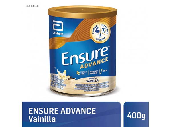 Ensure Advance Vainilla Suplemento x 400 G