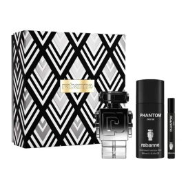 Paco Rabanne Set Phantom Elixir Parfum 100 Ml + Deo + Travel Spray