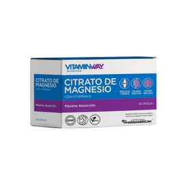 Citrato De Magnesio X60 Cápsulas