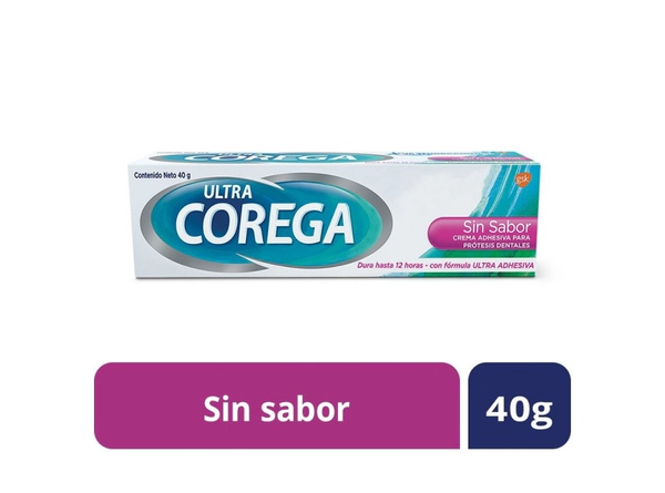 Crema Adhesiva p/ protesis Sin Sabor 40 g