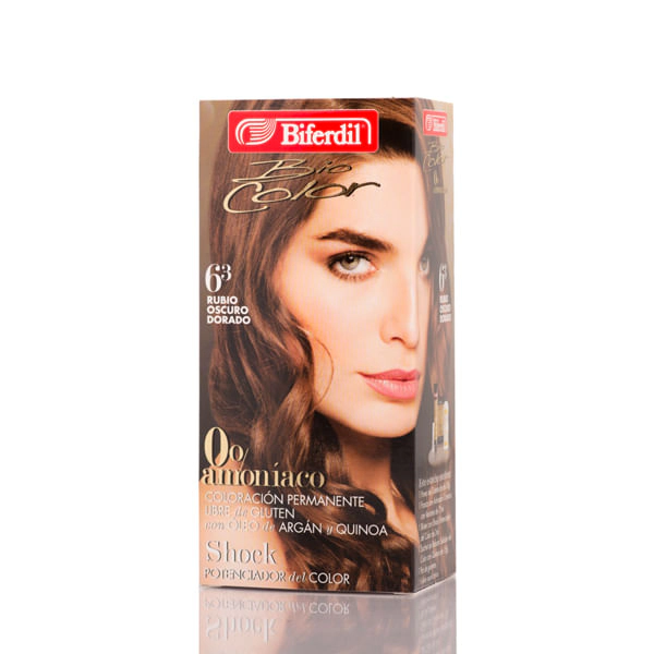 Biocolor 0% amoniaco coloración permanente en crema