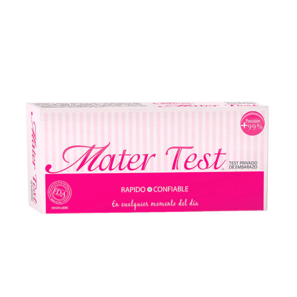 Test de embarazo mater test