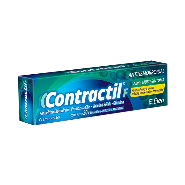 Contractil Crema Antihemorridal X20g