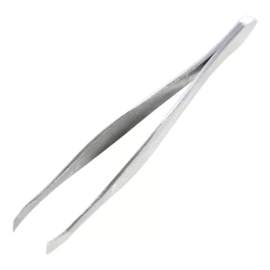 Diswald Perfilador Cejas Pinza Depilar Plateada 1Un
