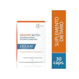 Suplemento Dietario Ducray Anacaps Activ + 30 Caps