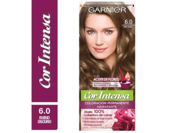 Kit Tintura Permanente Cor Intensa Tono 6.0